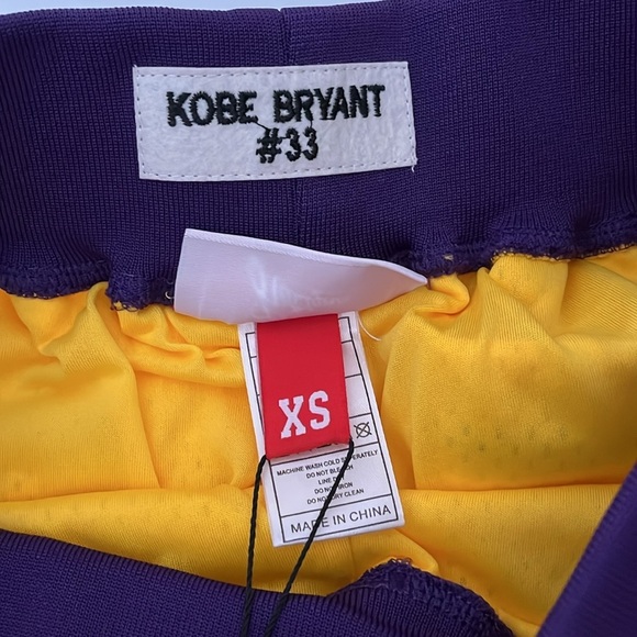 Headgear Kobe # 33 classic athletic shorts jersey. Size XS - Picture 4 of 8